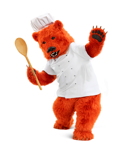 Copt - urs bucătar - făinuri Grizly