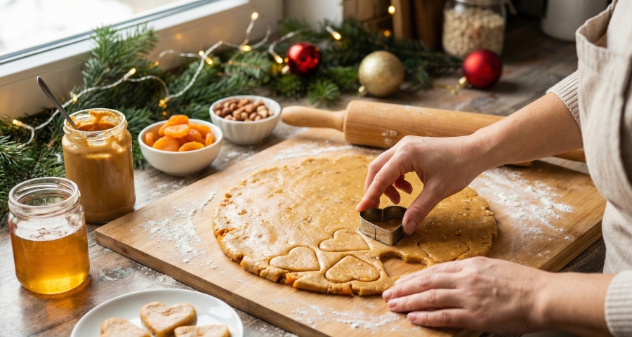 Rețetă Inimi cu unt de arahide Grizly