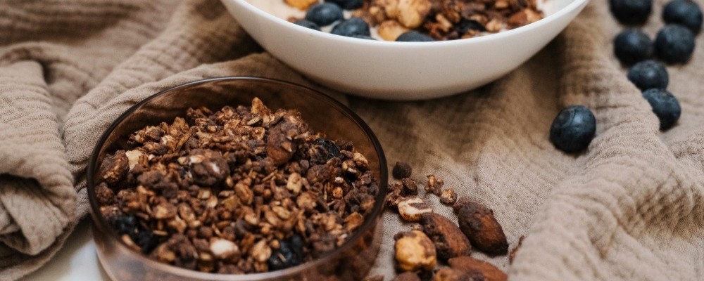 Granola de casă cu ciocolată