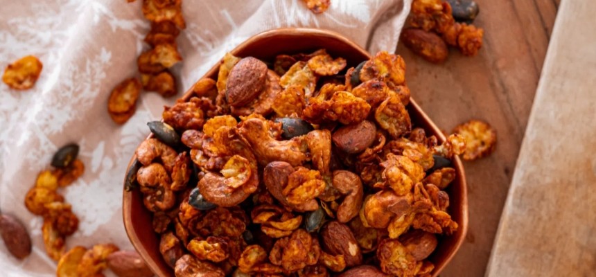 Mix sărat Salties afumat granola sărată Grizly