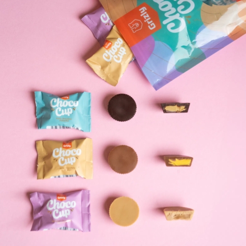 Coșulețe de ciocolată Grizly