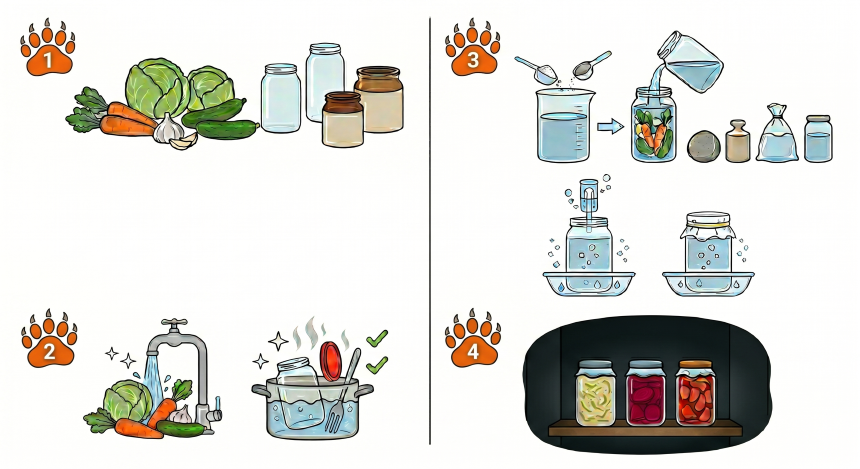 Fermentație - legume Grizly