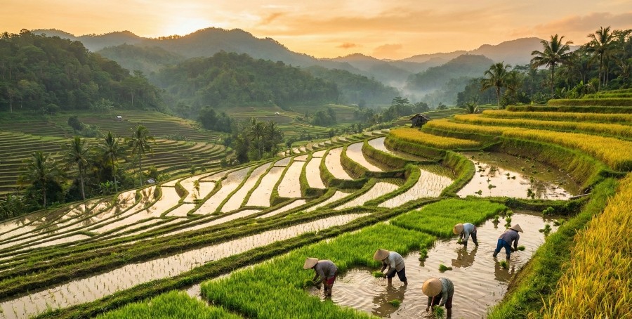 cum se cultivă orezul - Grizly