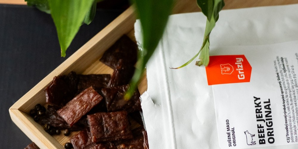 Jerky de vită uscată Grizly