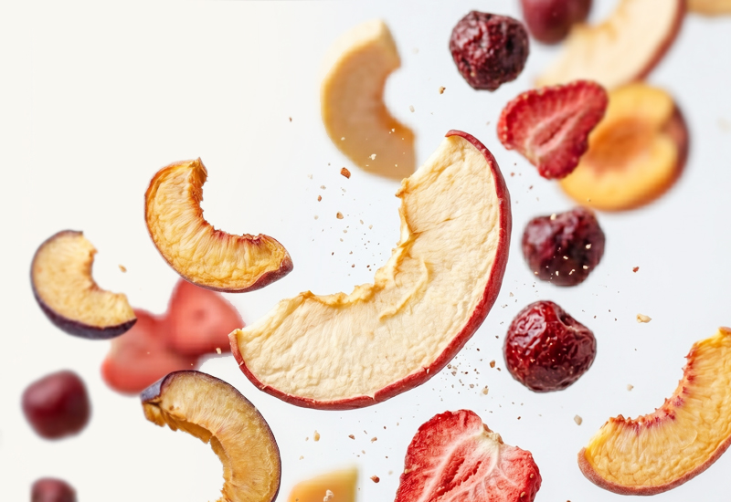 Mix de fructe de grădină liofilizate