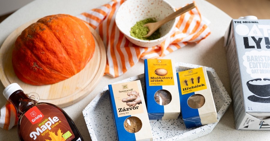 Matcha tea Grizly – Ingrediente pentru Matcha pumpkin spice latte