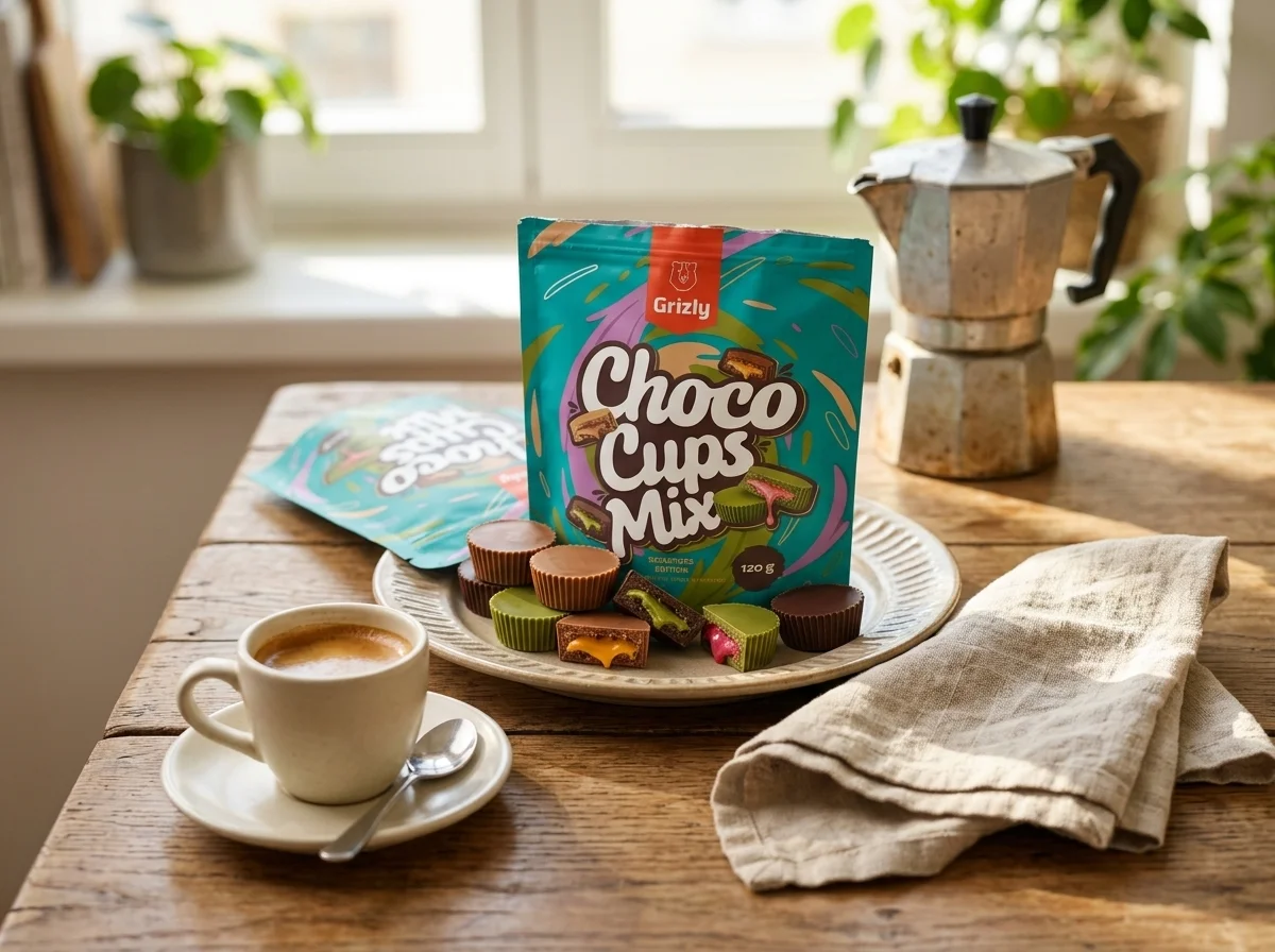 Choco Cups la cafea