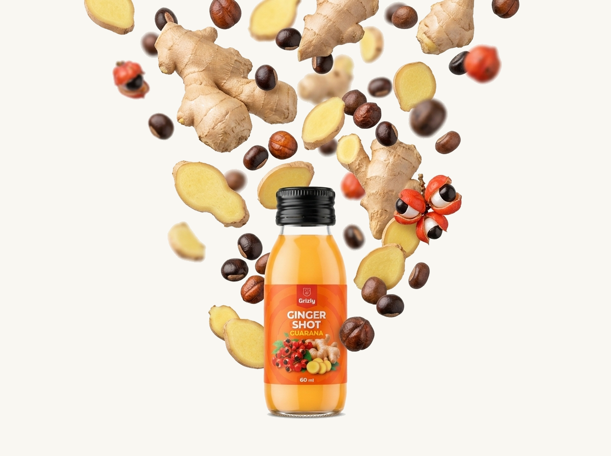 ghimbir și guarana