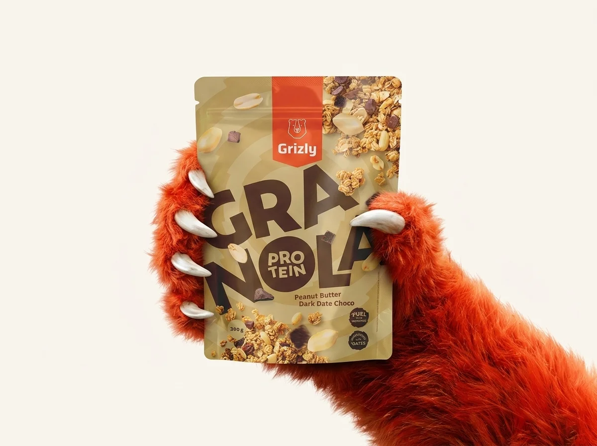 labă care ține granola