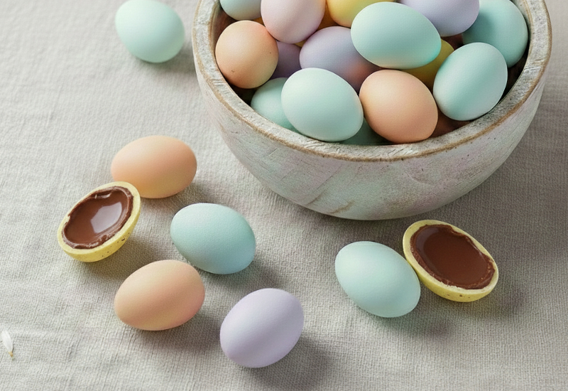 Ouă de ciocolată de Paște