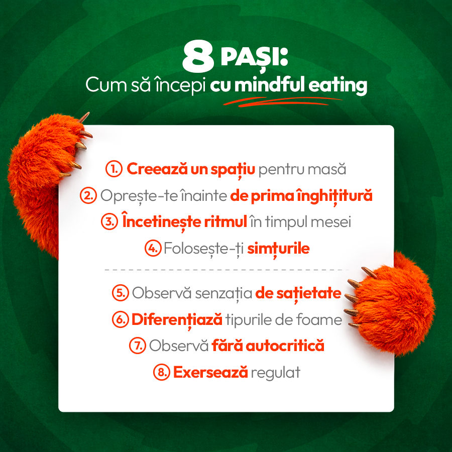 mindful eating: cum să începi cu Grizly