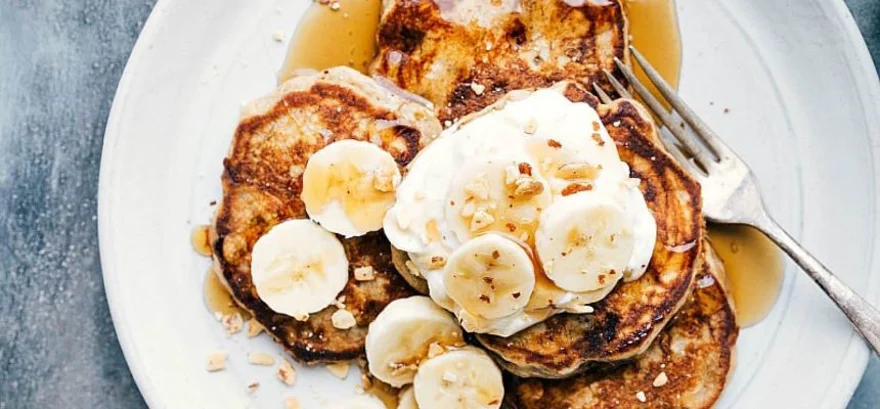 Clătite pufoase cu banane