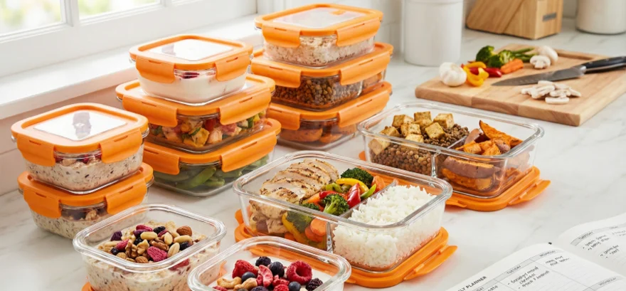Meal prep: Ce este? + Sfaturi pentru cele mai bune mâncăruri la caserolă