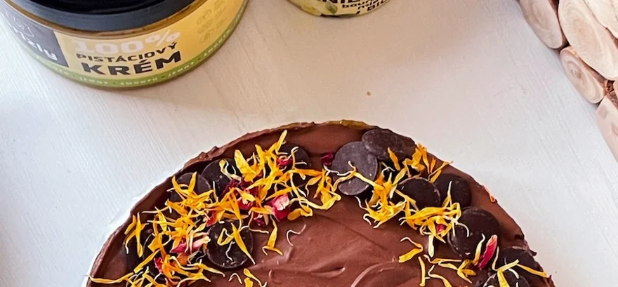 Cheesecake vegan cu fistic