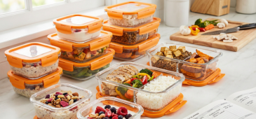 Meal prep: Ce este? + Sfaturi pentru cele mai bune mâncăruri la caserolă