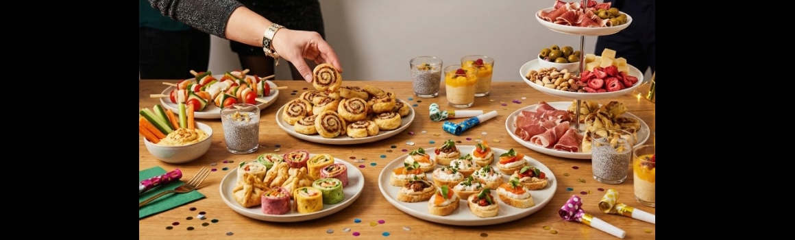 Inspirație pentru masa de Revelion: gustări și aperitive care merg mereu