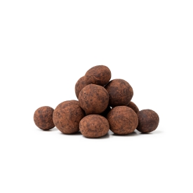Alune de pădure în ciocolată albă și cacao