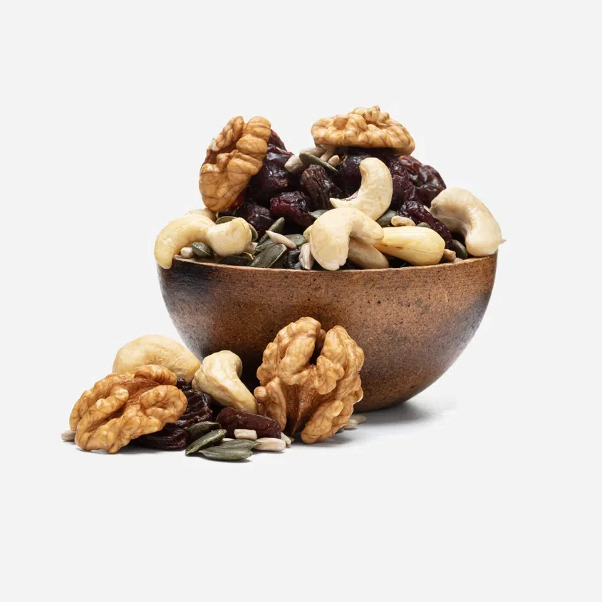 Amestec de nuci, semințe și fructe uscate,