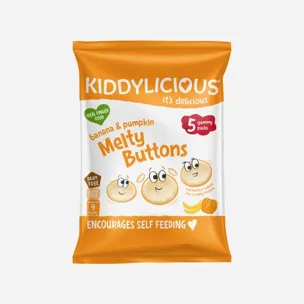 Bănuți de fructe și legume banană cu dovleac (5x6g) multipack