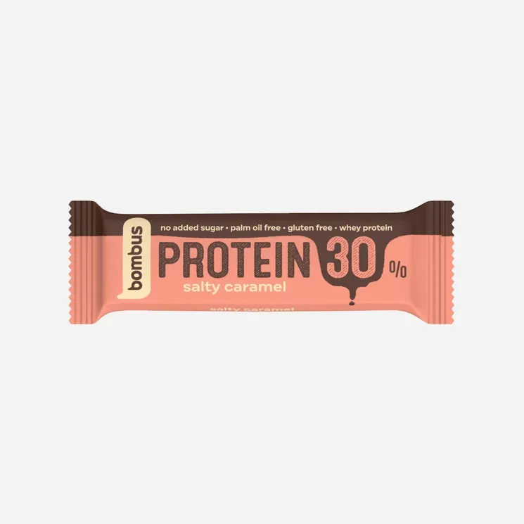 Baton proteic 30 % caramel sărat