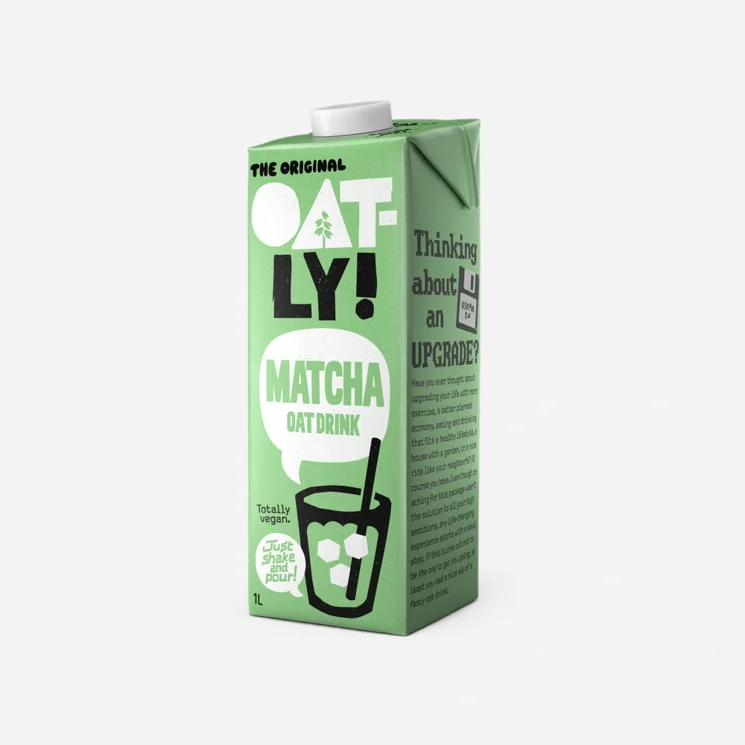 Băutură de ovăz matcha