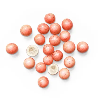 Biluțe crocante cu aromă de iaurt și zmeură