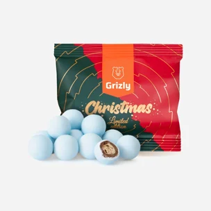 Biluțe crocante din bezea albastre