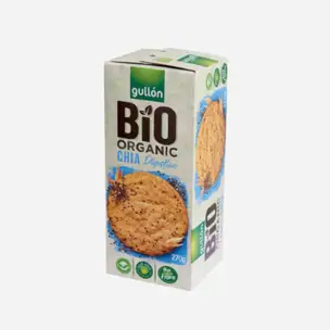 Biscuiți BIO Digestive cu cereale și semințe de chia
