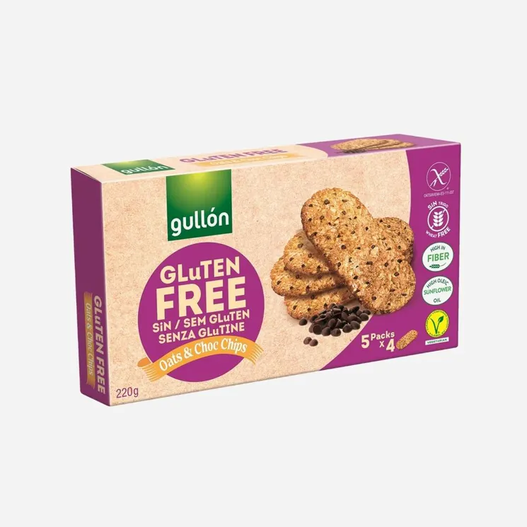 Biscuiți fără gluten cu bucățele de ciocolată