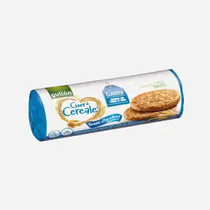 Biscuiți integrali Cuor di cereale, fără adaos de zahăr