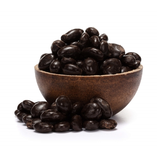 Boabe de cafea în înveliș de ciocolată neagră