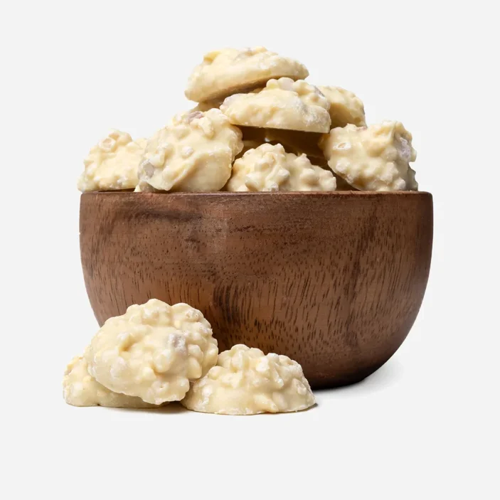 Bomboane crocante de ciocolată mango