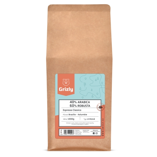 Cafea boabe prăjită 40/60 Espresso Classico