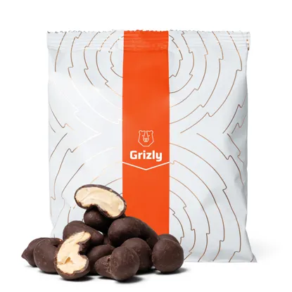 Caju glazurat în ciocolată extra neagră