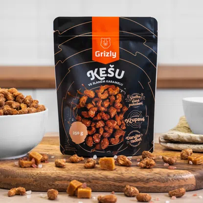 Caju în caramel sărat