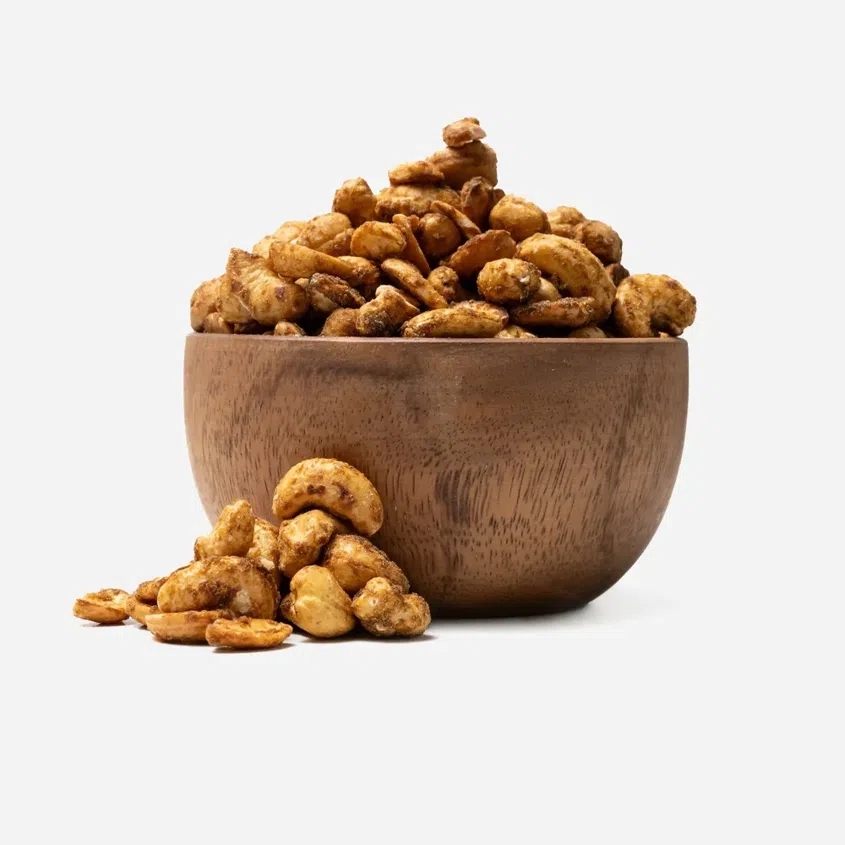 Caju prăjit cu brânză și ceapă