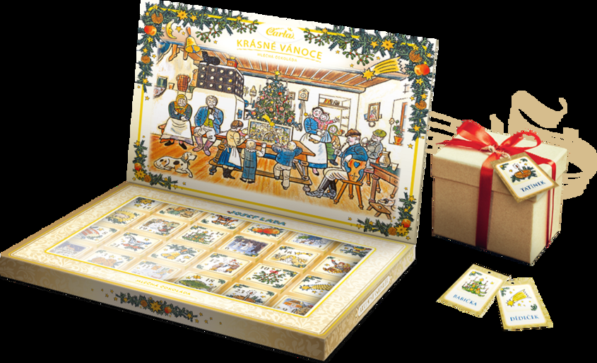Calendar de Advent Lada - napolitane 120 g