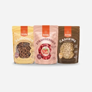 Căpșuni + Caju + Mango