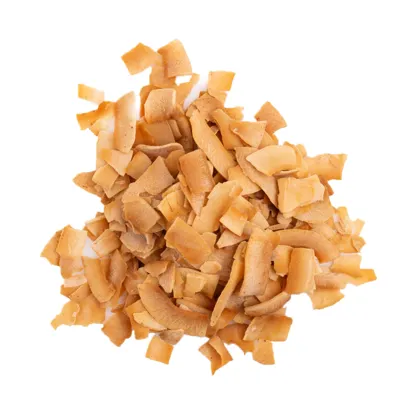 Chipsuri de cocos cu caramel sărat BIO