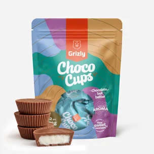 Choco Cups ciocolată cu lapte & cocos