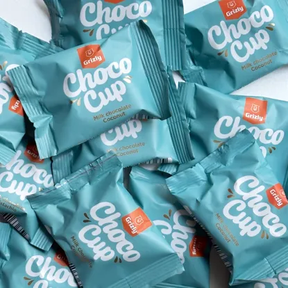 Choco Cups ciocolată cu lapte & cocos