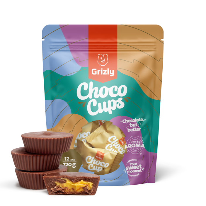 Choco Cups ciocolată cu lapte & mango