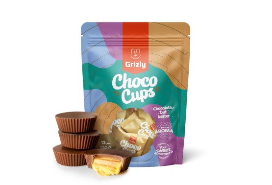 Choco Cups ciocolată cu lapte & mango