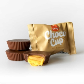 Choco Cups ciocolată cu lapte & mango