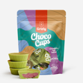 Choco Cups – ciocolată matcha cu zmeură