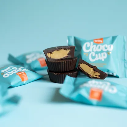 Choco Cups ciocolată neagră & fistic