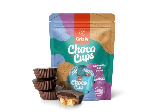 Choco Cups ciocolată neagră & fistic