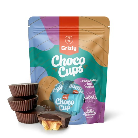 Choco Cups ciocolată neagră & fistic