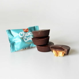 Choco Cups ciocolată neagră & fistic