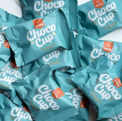 Choco Cups ciocolată neagră & fistic